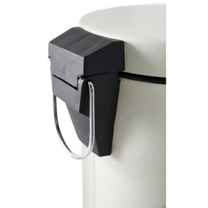 Produktbild für Mülleimer Axentia 126794, Paris, altweiß