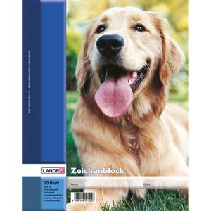 Produktbild für Zeichenblock Landre 100050439, A4