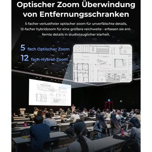 Produktbild für Konferenzkamera Obsbot Tail 2 mit NDI