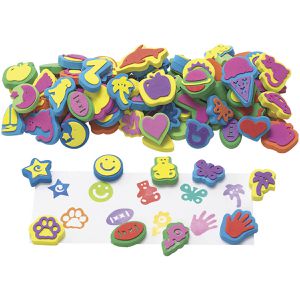 Produktbild für Motivstempel Betzold Stempel-Set 774052, aus Schaumstoff