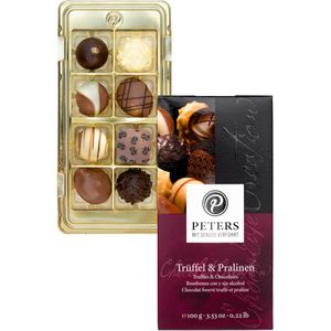 Produktbild für Pralinen Peters mit Genuss verführt Trüffel, 8 Stück