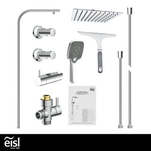 Produktbild für Duschsystem EISL EASY DELUXE Duschset, verchromt