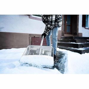 Produktbild für Schneeschieber SHW 54898, mit Alu-Räumkante