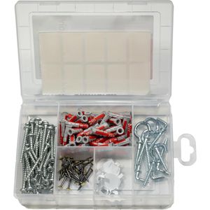 Produktbild für Schrauben-Dübel-Set Fischer 571944, EasyDIY Box Dekoration