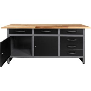 Werkbank Ondis24 Karsten, schwarz