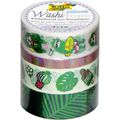 Washi-Tape Folia 26425 Hotfoil, irisierend grün 1 Rolle 5mm x 10m, 3 Rollen 15mm x 10m, 4 Rollen