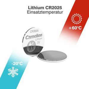 Produktbild für Knopfzelle Camelion CR2025