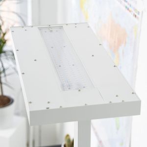 Produktbild für Stehlampe LEDmaxx Lara Up&amp;Down LED, weiß, 195 cm