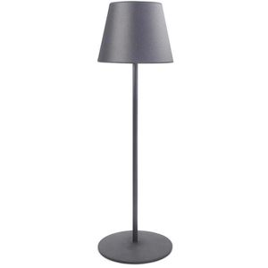 Tischlampe LEDmaxx RGBW, grau mit LED