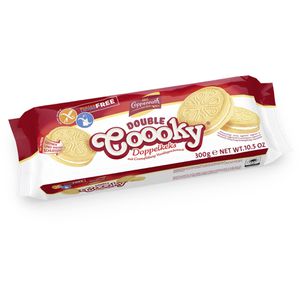 Kekse Coppenrath Double Coooky Doppelkeks mit Vanillecreme