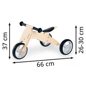 Produktbild für Dreirad Pinolino 239428, Mini-Laufdreirad Charlie, natur