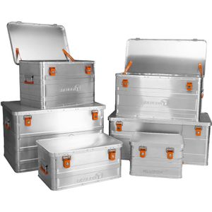 Produktbild für Alubox ALUBOX-Alukiste Economy B90, 92 Liter