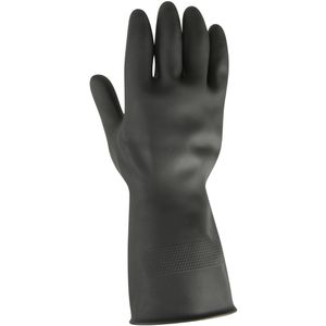 Produktbild für Chemikalienschutzhandschuhe Thor Black Heavy Duty