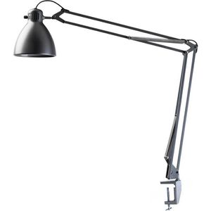 Schreibtischlampe Luxo L-1, grau, LED