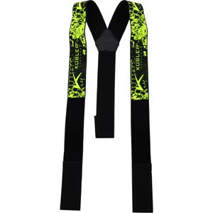 Hosenträger Kübler Forest 8750, Y-Form, gelb-schwarz