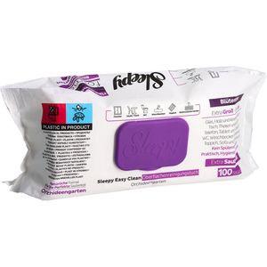 Produktbild für Reinigungstücher Sleepy Easy Clean XL Orchideengarten, feucht