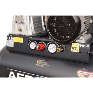 Produktbild für Kompressor Aerotec 600-90 TECH, 25126001, 78dB(A), 3000W, 400V
