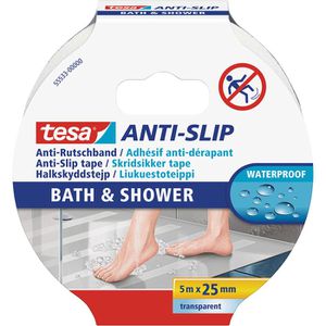 Antirutsch-Klebeband Tesa Bath & Shower, 5m x 25mm