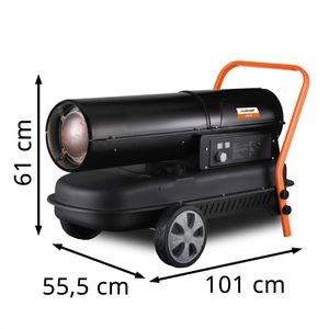 Produktbild für Heizlüfter Unicraft DHG 50, 50000 Watt
