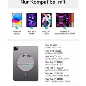 Produktbild für Tablet-Hülle Inateck BK2007, grau