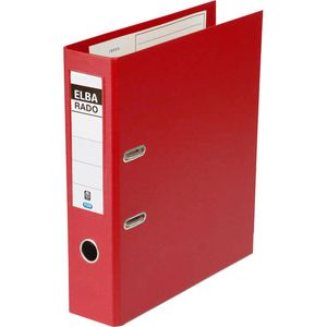 Produktbild für Ordner Elba 10497 RO rado plast, PVC, A4
