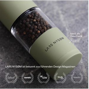 Produktbild für Gewürzmühle LARS-NYSØM Sjael Sage Green, Höhe 11,6 cm