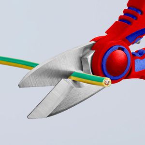 Produktbild für Kabelschere Knipex 950510, 4in1 Elektrikerschere, bis 50 mm²