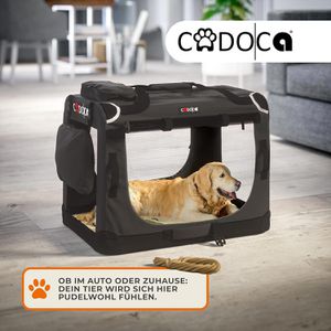 Produktbild für Tiertransportbox CADOCA Gr. S, aus Stoff
