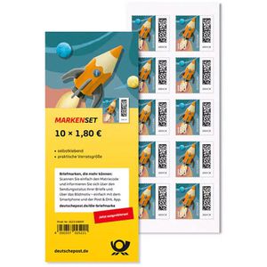 Briefmarken DeutschePost Set, 10 Stück à 1,80 EUR