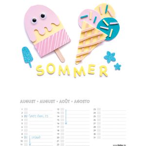 Produktbild für Fotokalender Folia Bastelkalender jahresunabhängig