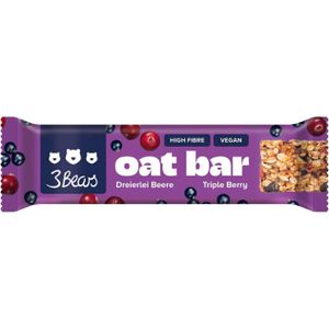 Produktbild für Müsliriegel 3Bears Oat Bar Dreierlei Beere