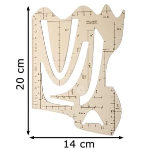 Produktbild für Schablone Koh-I-Noor K703061 Graphische Funktionen