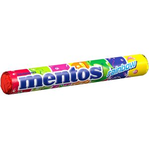 Produktbild für Kaubonbons Mentos Fresh Rainbow Dragees, 40 Rollen