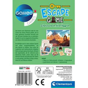 Produktbild für Kartenspiel Galileo 59334 Escape Game, Schatzsuche