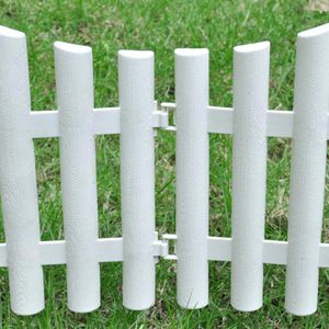 Produktbild für Rasenkante vidaXL 41227, weiß, UV-beständig, flexibel