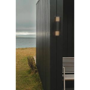 Produktbild für Wandleuchte Nordlux Aludra Double Seaside Aluminium außen IP54