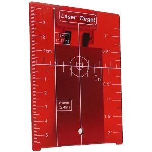 Laser-Zieltafel Leica 758831, Rote Zieltafel