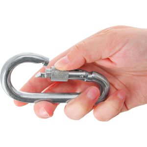 Produktbild für Karabinerhaken Dörner+Helmer 4815204, Stahl