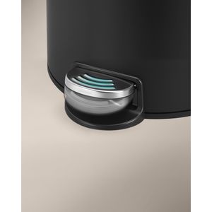 Produktbild für Mülleimer Songmics LTB031BZ02, tintenschwarz