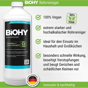 Produktbild für Rohrreiniger BiOHY Profi-Konzentrat, flüssig