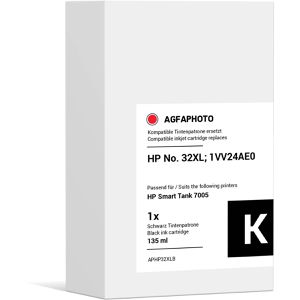Produktbild für Tinte AgfaPhoto für HP 32XL, 1VV24AE, schwarz