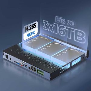 Produktbild für NVR Reolink NVS36, LAN, PoE, 4K