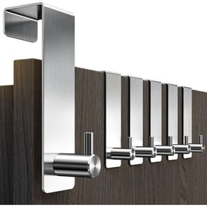 Produktbild für Türhaken 4smile für Außenseite, silber
