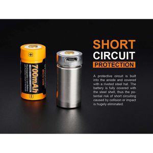 Produktbild für Akku Fenix ARB-L16-700UP, 3,6 V, 700 mAh