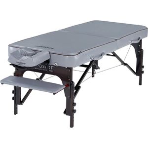 Massageliege Master-Massage Montour LX aus Holz mit Armauflage