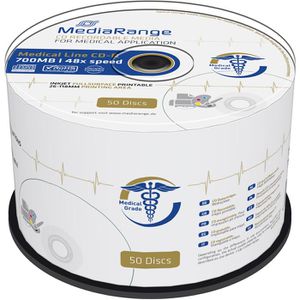 Produktbild für CD-Rohlinge MediaRange MR229 Medical Line, bedruckbar, CD-R
