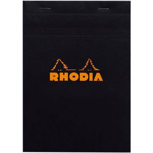 Produktbild für Notizblock Rhodia 162009C, schwarz, A5