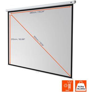 Produktbild für Beamer-Leinwand Celexon Rollo Economy