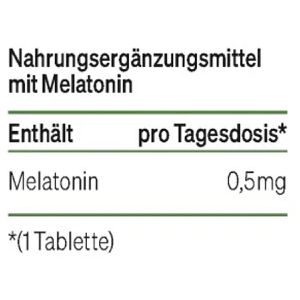 Produktbild für Melatonin natural-elements 365 Tabletten für 365 Nächte