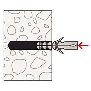 Produktbild für Dübel Fischer 050106, S6